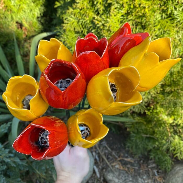 keramiekbloemist-tulp-tulpen-adrian-rood-geel-keramisch