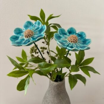 Anemoon Octa Turquoise - Afbeelding 3